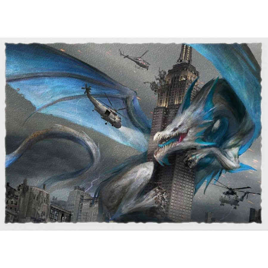 Dragon Shields: (100) Matte Art - Empire State Dragon