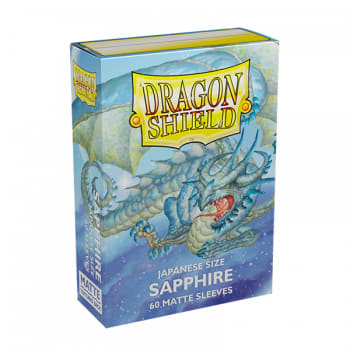 Dragon Shields Japanese: (60) Matte Saphire