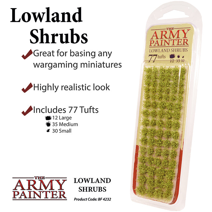 The Army Painter - Battlefield Tufts: Lowland Shrubs