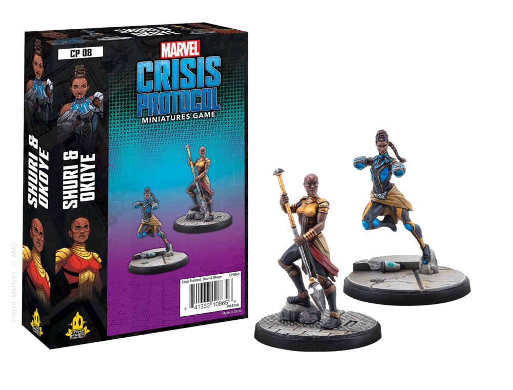 Marvel: Crisis Protocol - Shuri and Okoye Character Pack