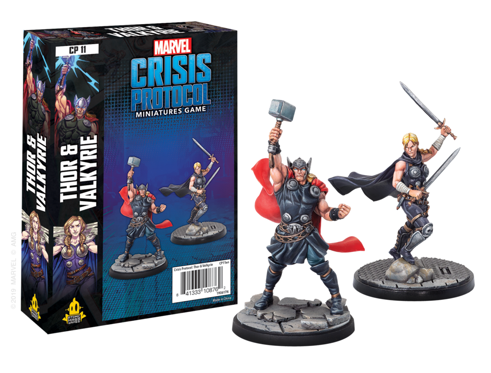 Marvel: Crisis Protocol - Thor and Valkyrie Character Pack