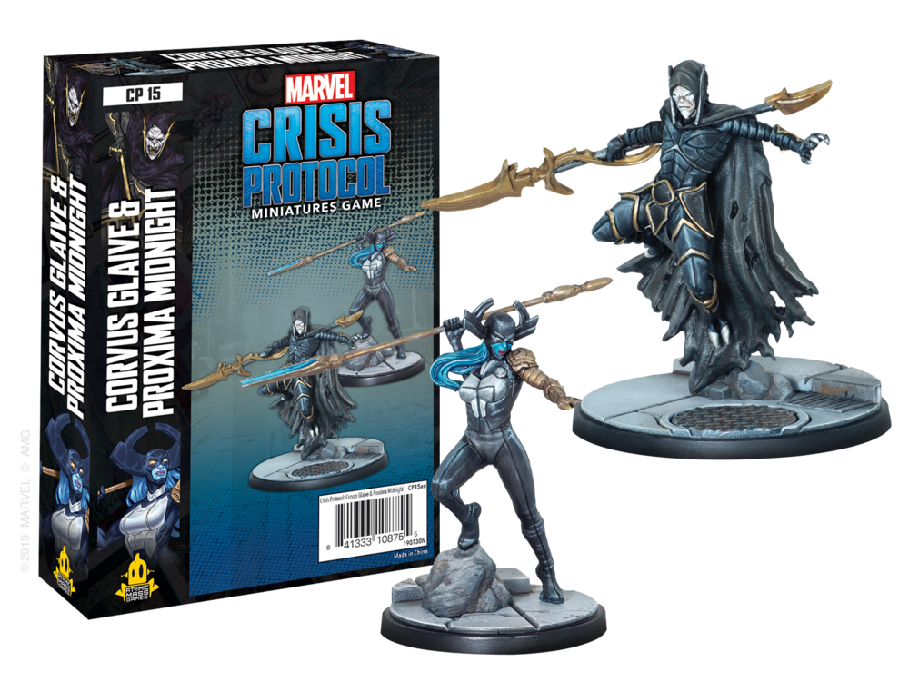 Marvel: Crisis Protocol - Corvus Glaive and Proxima Midnight Character Pack