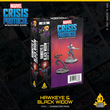 Marvel Crisis Protocol:  Hawkeye and Black Widow