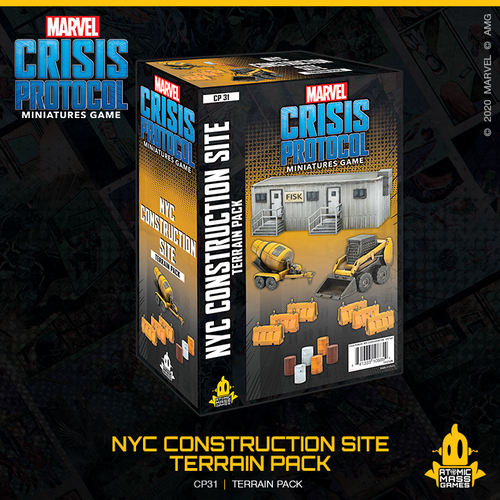 Marvel Crisis Protocol:  NYC Construction Site Terrain