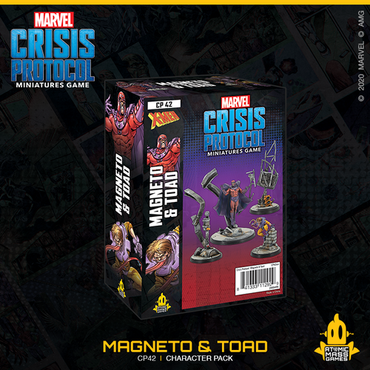Marvel Crisis Protocol:  Magneto & Toad