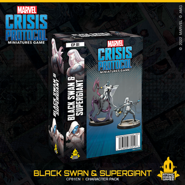Marvel Crisis Protocol CP 81: Black Swan & Supergiant