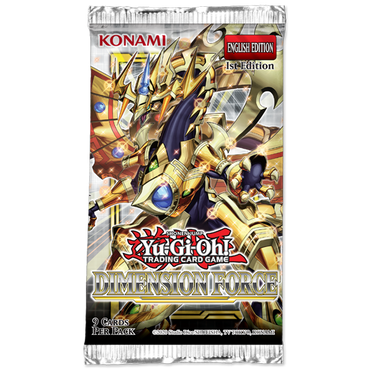 Yu-Gi-Oh! Dimension Force Booster pack