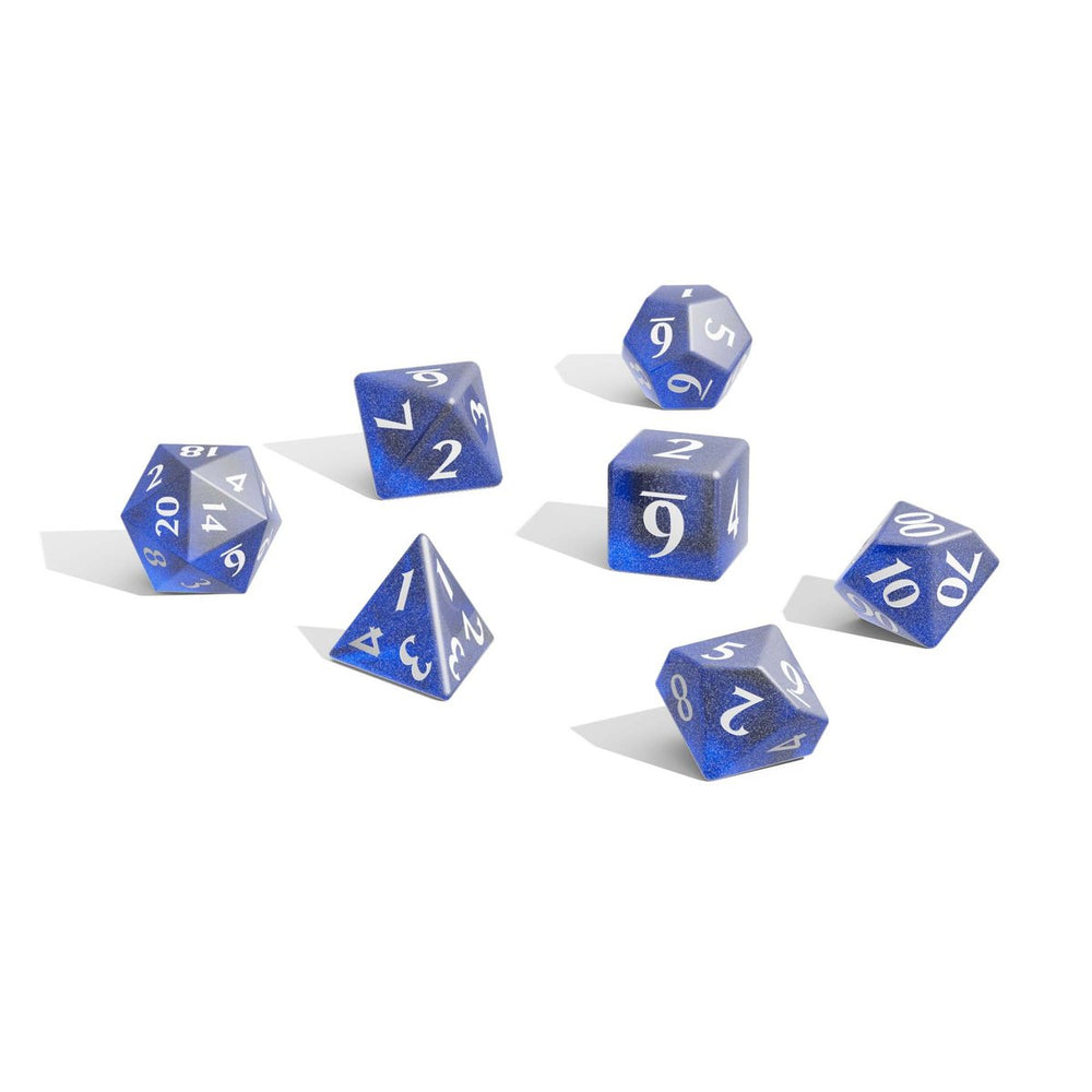 Eclipse Acrylic RPG Dice Set (11ct) Pacific Blue