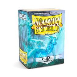 Dragon Shields: (100) Matte Clear