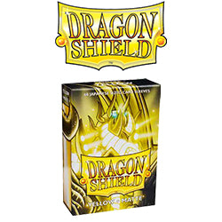 Dragon Shields Japanese: (60) Matte Yellow
