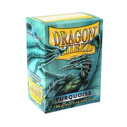 Dragon Shields: (100) Turquoise