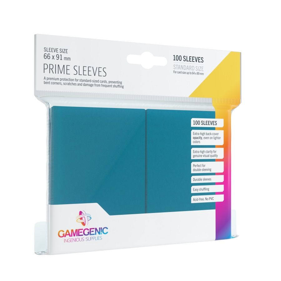 GAMEGENIC: PRIME SLEEVES: BLUE