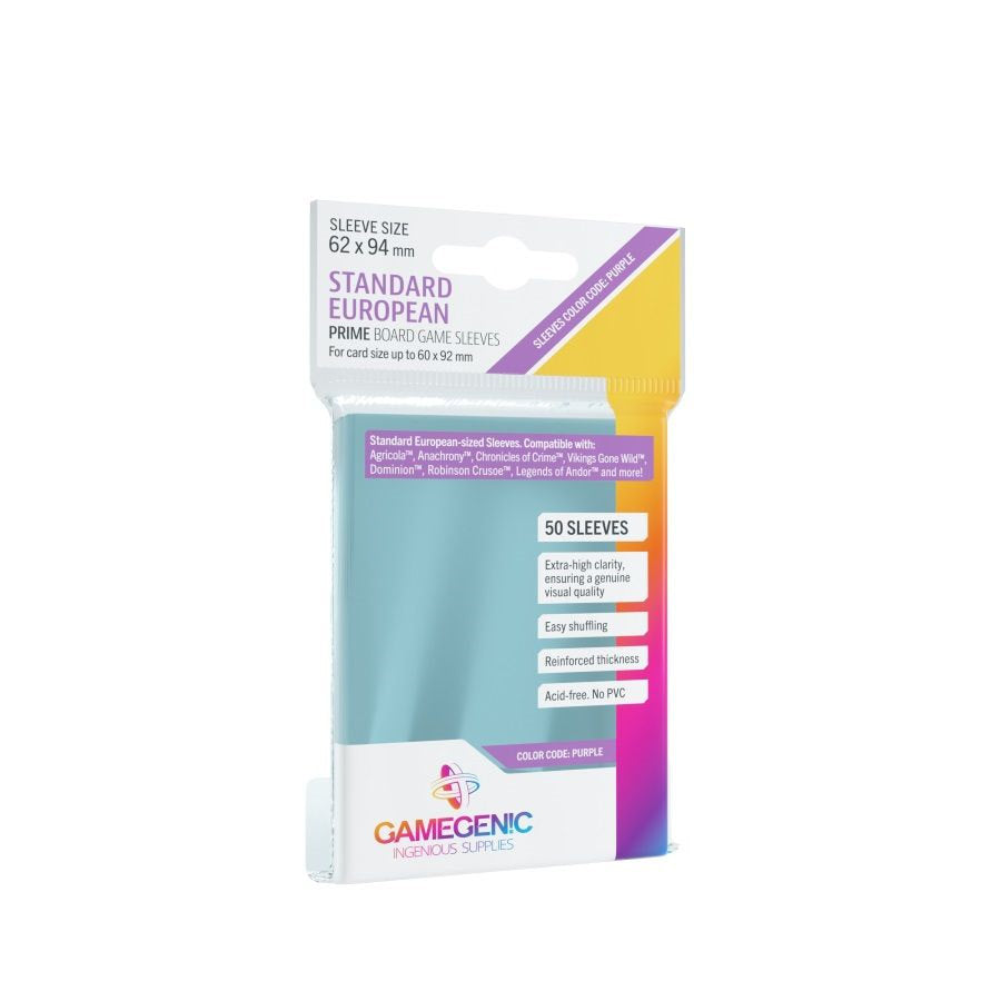 GAMEGENIC: PRIME Sleeves: Standard European