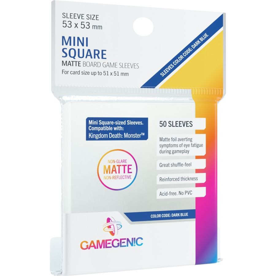 GAMEGENIC: MATTE Sleeves: Mini-Square