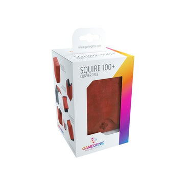 GAMEGENIC: SQUIRE DECK BOX 100+ RED