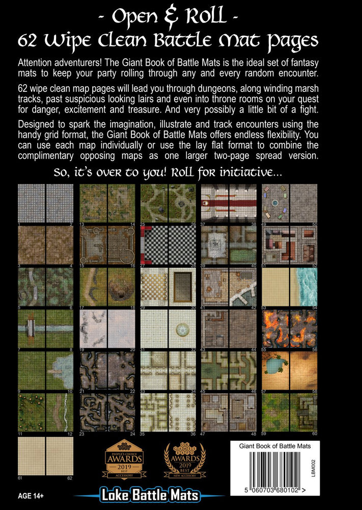 Loke Battle Mats: The Giant Book of Battle Mats