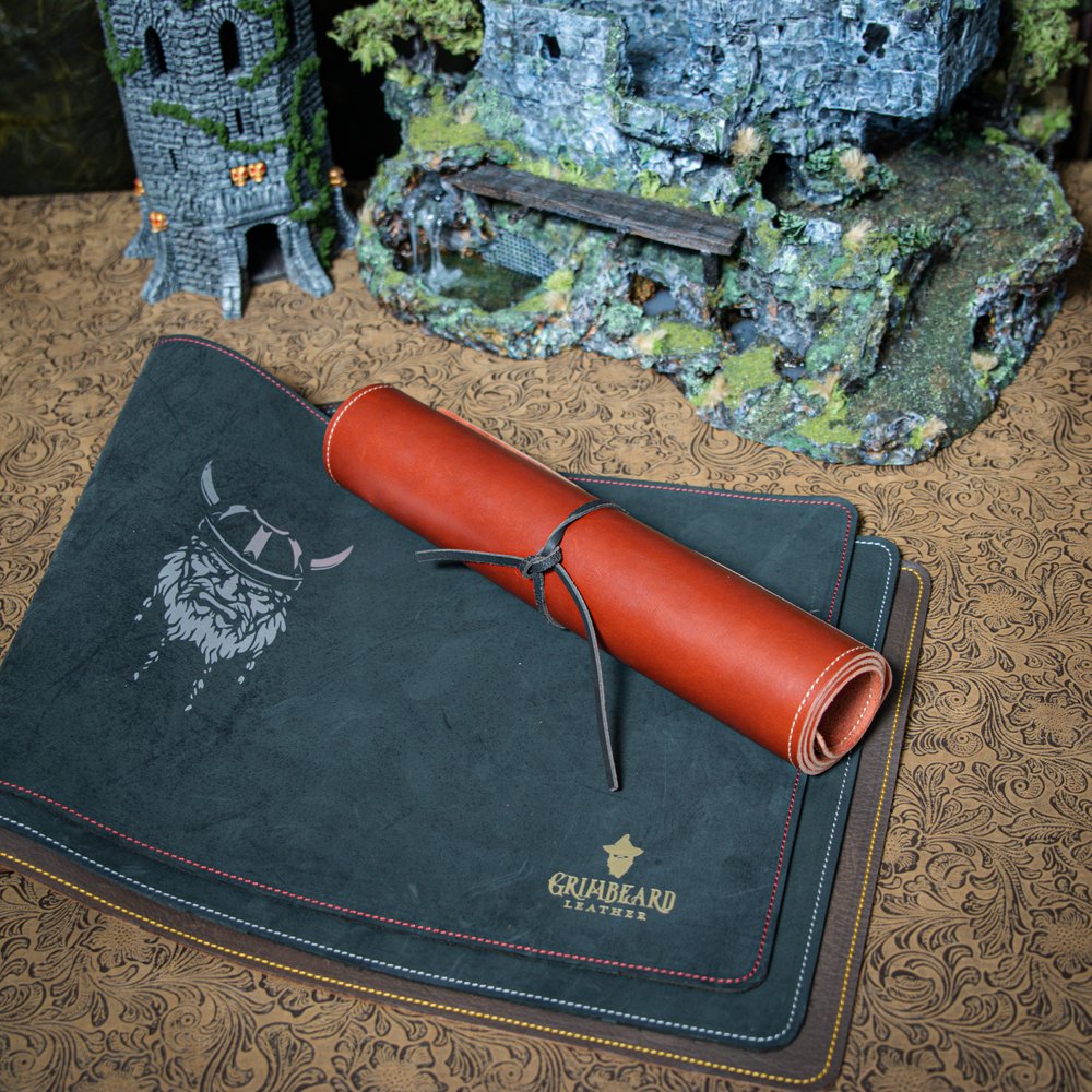 Grimbeard: Leather Playmat