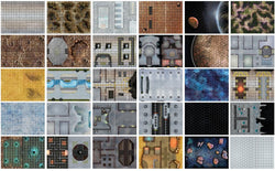 Loke Battle Mats: The Big Book of Sci-Fi Battle Mats