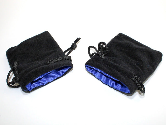 3.75" X 4" Velvet Dice Bag