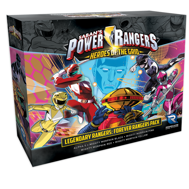 Power Rangers: Heroes of the Grid Legendary Ranger: Forever Rangers Pack