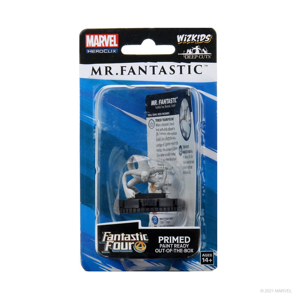 Marvel HeroClix Deep Cuts Unpainted Miniatures: Mr. Fantastic