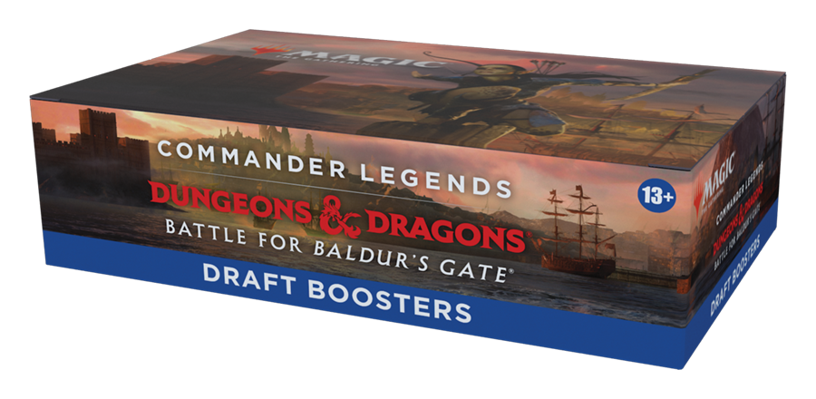 Commander Legends Baldur's Gate Draft: Booster Box