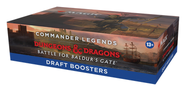 Commander Legends Baldur's Gate Draft: Booster Box