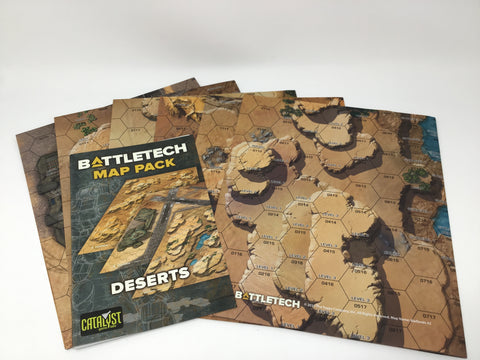 BATTLETECH: MAPPACK: DESERTS