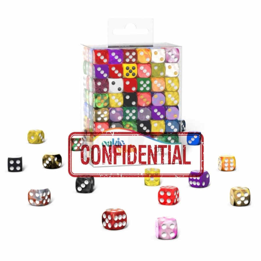 OAKIE DOAKIE DICE: D6 12MM MIXED ASSORTMENT (192CT)