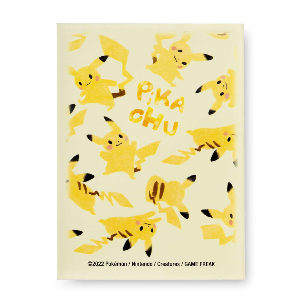 Pikachu All Over Card Sleeves (65 Sleeves)