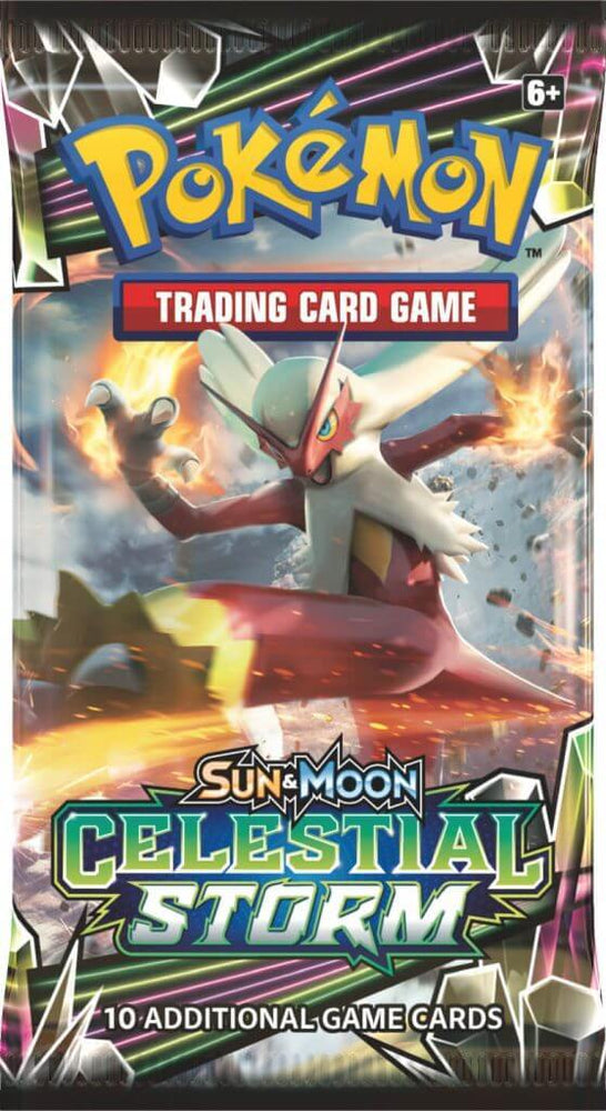 pokemon celestial storm booster box POKÉMON TCG Sun & Moon Celestial Storm Booster Box