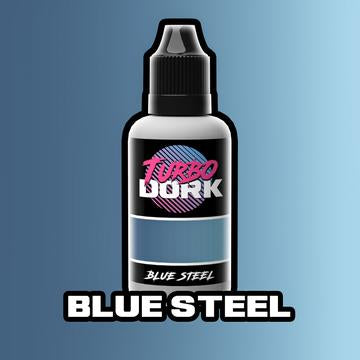 Blue Steel Metallic Acrylic Paint 20ml Bottle