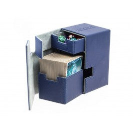 Ultimate Guard Deck Case Flip N Tray 100+ Standard Xenoskin Blue