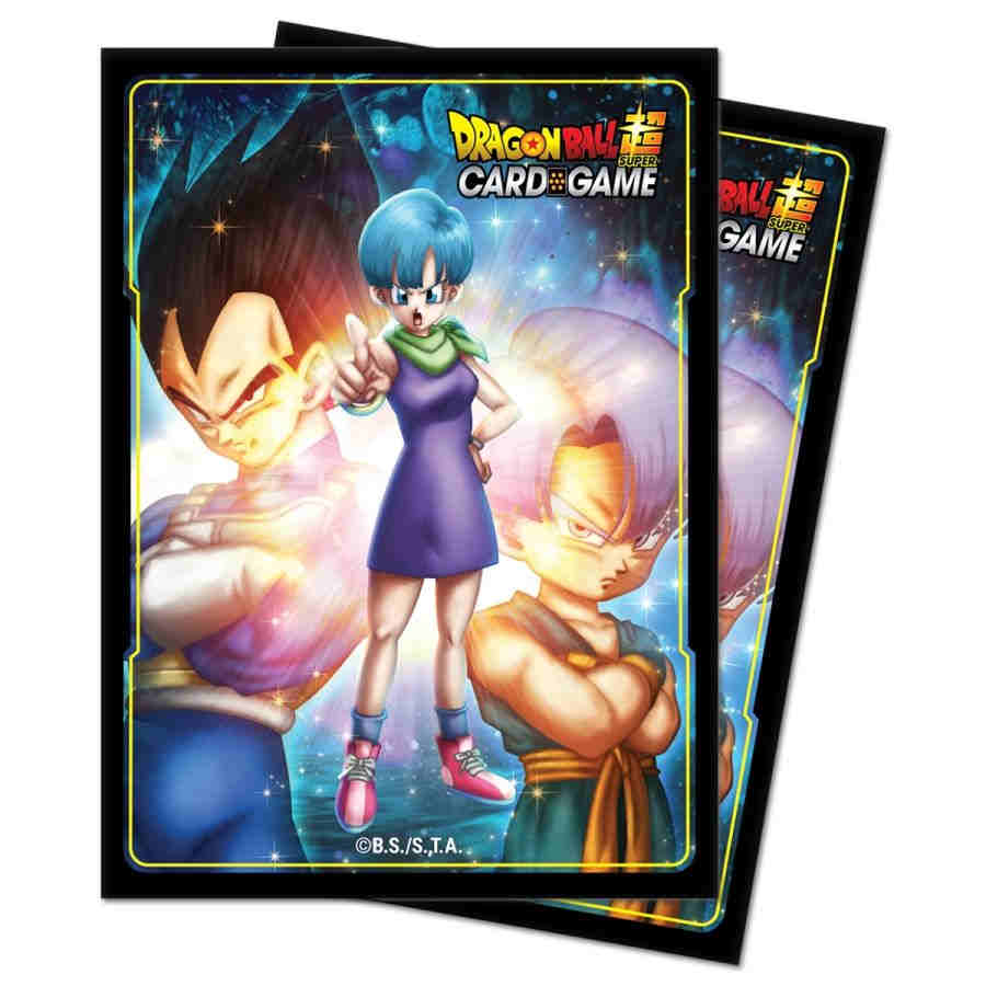 ULTRA PRO: DRAGON BALL SUPER DECK PROTECTOR - BULMA, VEGETA, AND TRUNKS