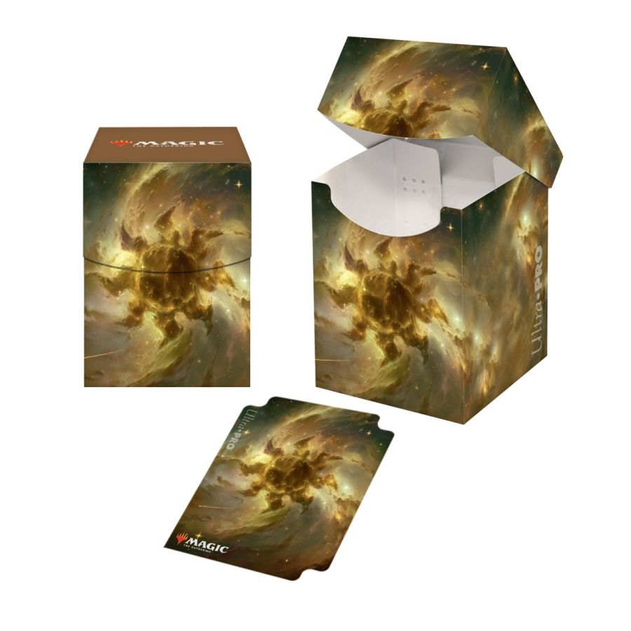 ULTRA PRO: MAGIC THE GATHERING DECK BOX 100+ PRO - CELESTIAL LANDS - PLAINS