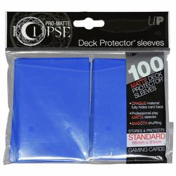 ULTRA PRO: ECLIPSE DECK PROTECTOR - PACIFIC BLUE STANDARD 100CT