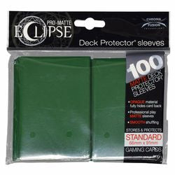 ULTRA PRO: ECLIPSE DECK PROTECTOR - FOREST GREEN STANDARD 100CT