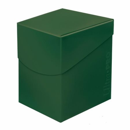 ULTRA PRO: ECLIPSE DECK BOX  - FOREST GREEN PRO 100+ 85687