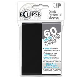 ULTRA PRO: ECLIPSE DECK PROTECTOR - BLACK SMALL 60CT 85386