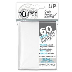 ULTRA PRO: ECLIPSE DECK PROTECTOR - WHITE SMALL 60CT 85268