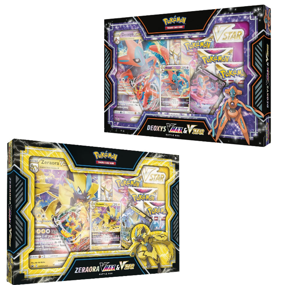 Lot - Pokémon Battle Deck—Zeraora vs. Deoxys