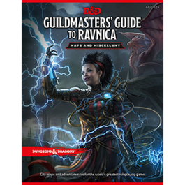 Dungeons and Dragons RPG: Guildmasters` Guide to Ravnica Maps and Miscellany
