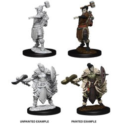 D&D® Nolzur's Marvelous Miniatures -  Female Half-Orc Barbarian