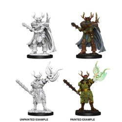 Pathfinder BattlesTM Deep CutsTM - Male Half-Orc Druid