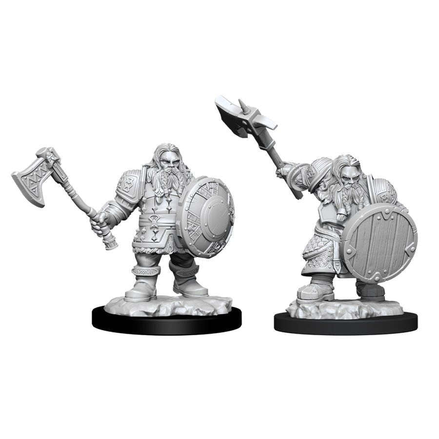 D&D Nolzur's Marvelous Miniatures -  Male Dwarf Fighter