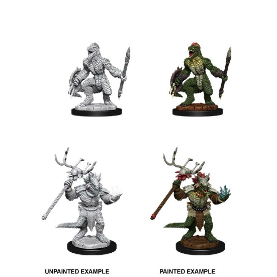 D&D Nolzur's Marvelous Miniatures: Lizardfolk & Lizardfolk Shaman
