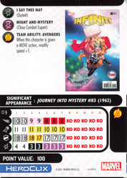 Thor #044 Rare Avengers: War of the Realms