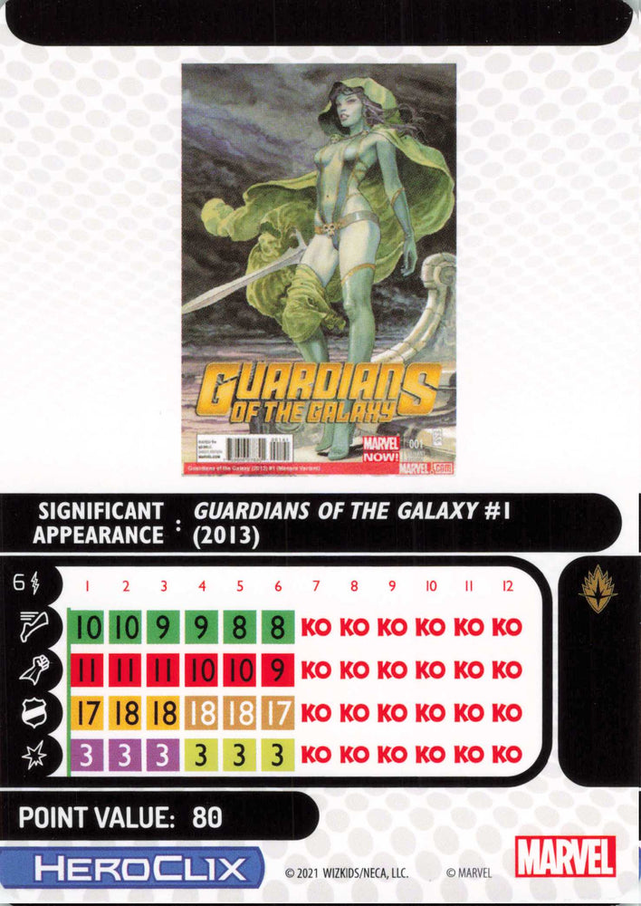 Gamora #047a Super Rare Avengers: War of the Realms