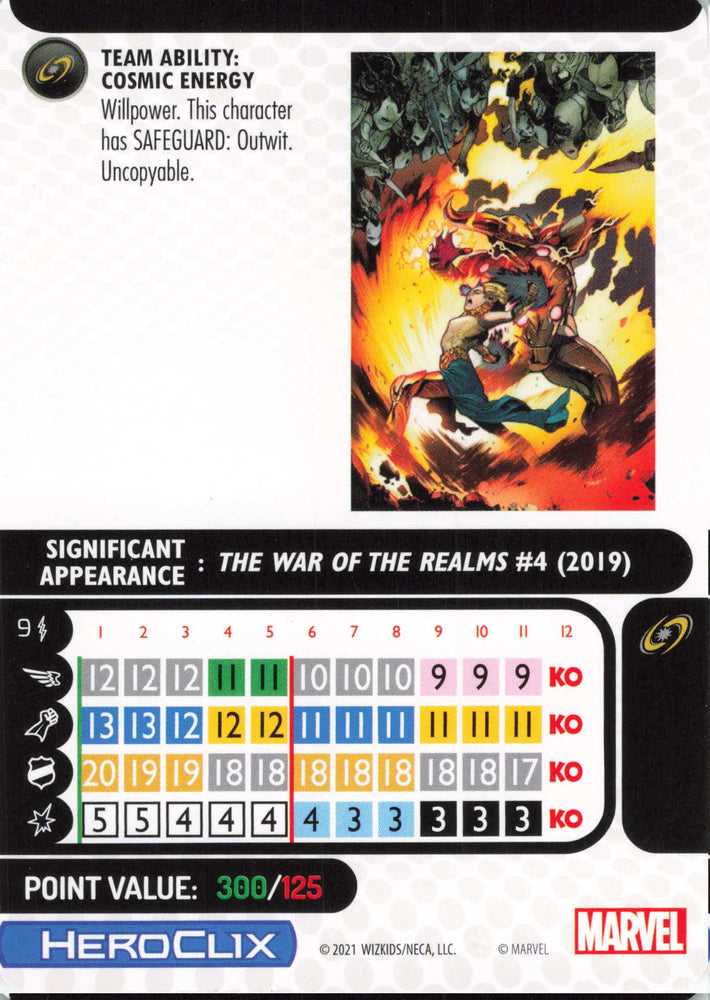 Iron All-Father #052 Super Rare Avengers: War of the Realms