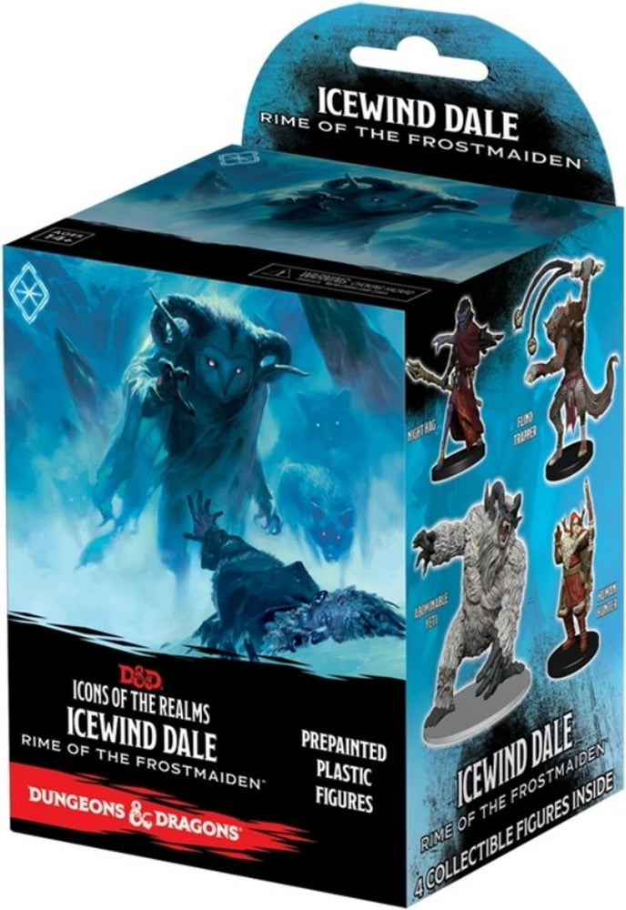 Dungeons & Dragons Fantasy Miniatures: Icons of the Realms Set 17 Icewind Dale: Rime of the Frostmaiden Booster Pack
